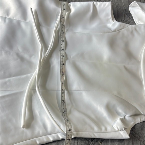 Charming White Kids Formal Dress with Bow Accent - Picture 10 of 16